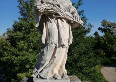 Restaurierung Johannes von Nepomuk mit Sockel
