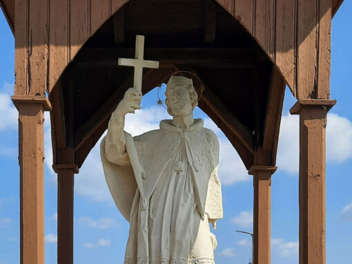 Restaurierung Statue „Johannes von Nepomuk“ in Zagging