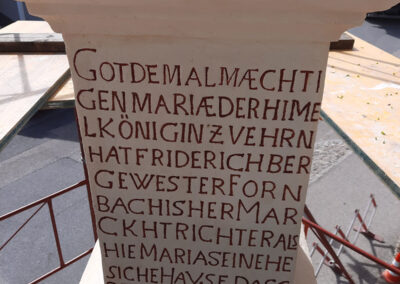 Restaurierung Pestsäule